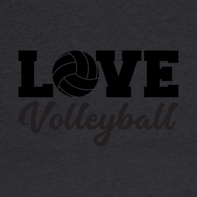 Love Volleyball product by nikkidawn74